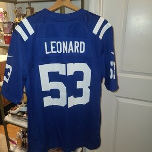 NFL Blue Jersey with White Details